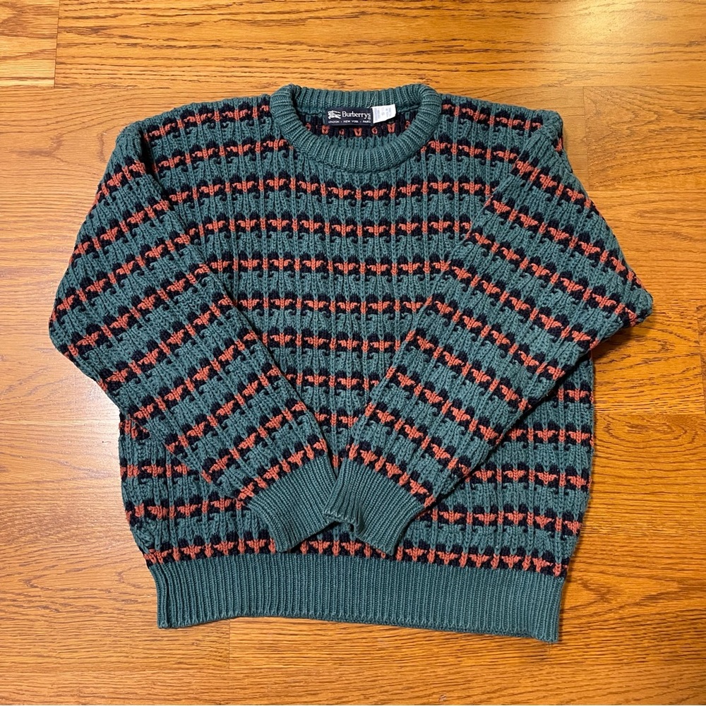 Burberry Knitted Crewneck Sweater Small